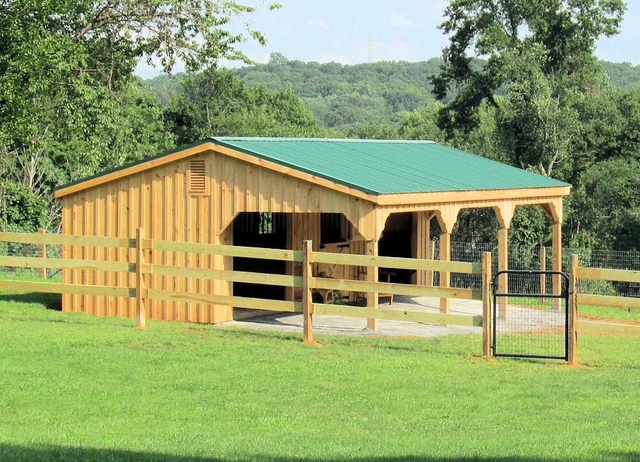 Free Barn Plans - Professional Blueprints For Horse Barns ...